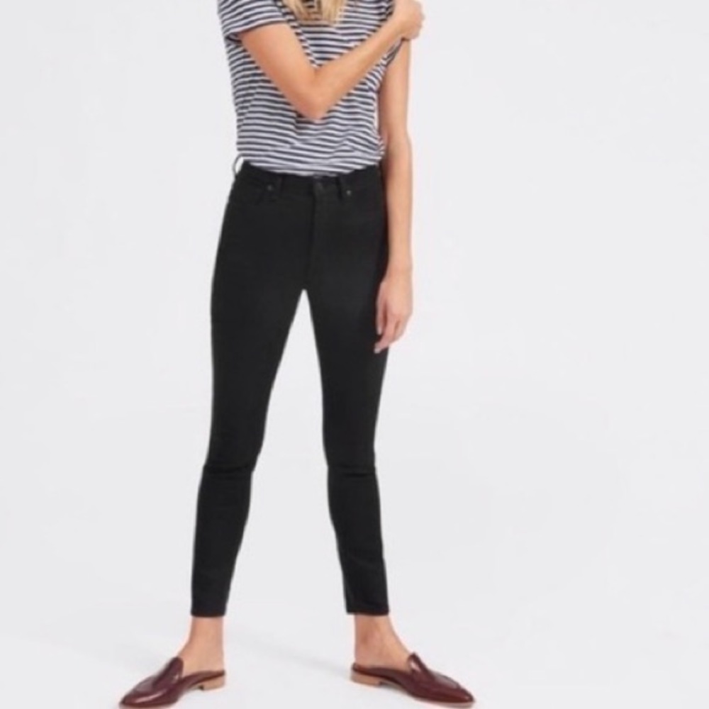 EVERLANE black skinny ankle jeans - Picture 2 of 9